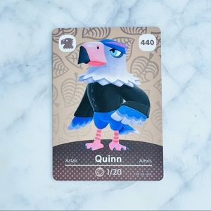 Nintendo Animal Crossing Quinn 440 amiibo card Brand New